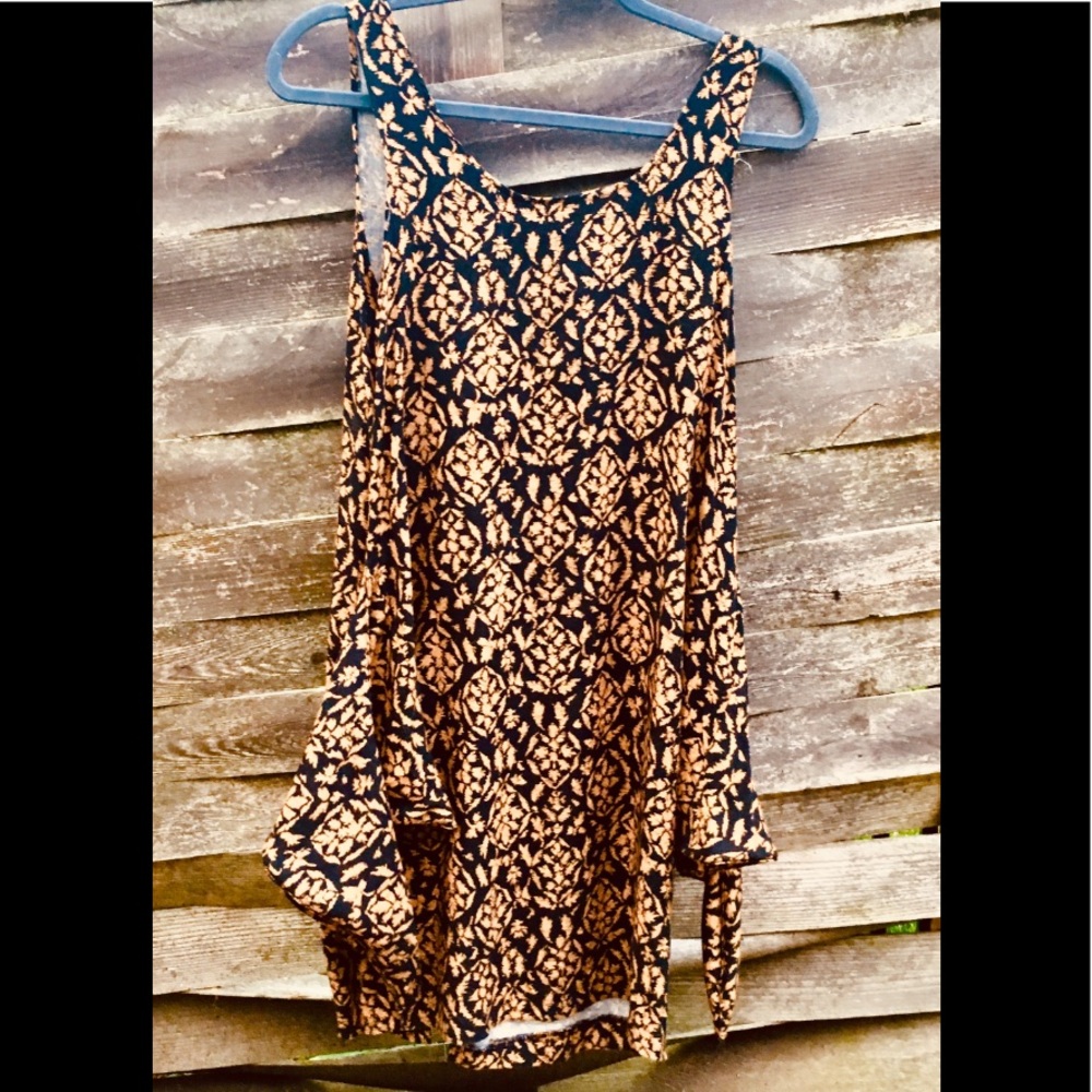 Sun Dress Black and Gold Wet Seal - Picture 4 of 4